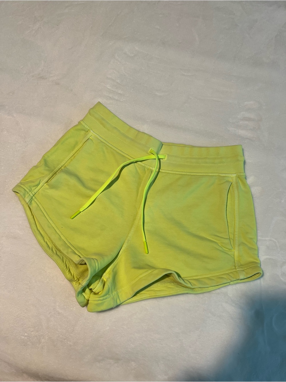 Yellow Lulu shorts